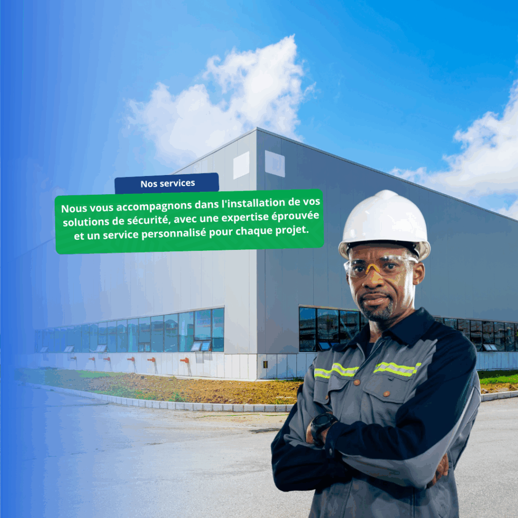 Service installation vidéosurveillance pointage et contrôle d'accès Dakar sénégal
