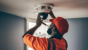 installation professionnelle caméra de surveillance
